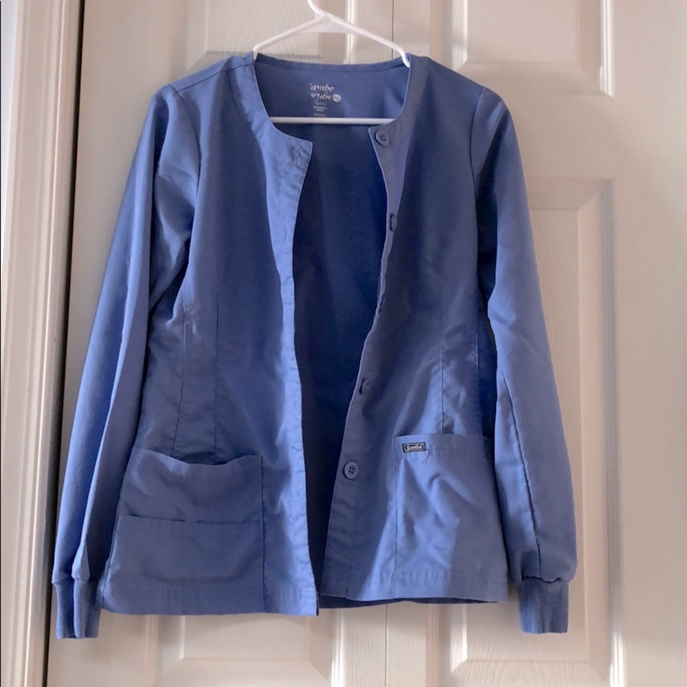 Scrub jacket Ceil Blue